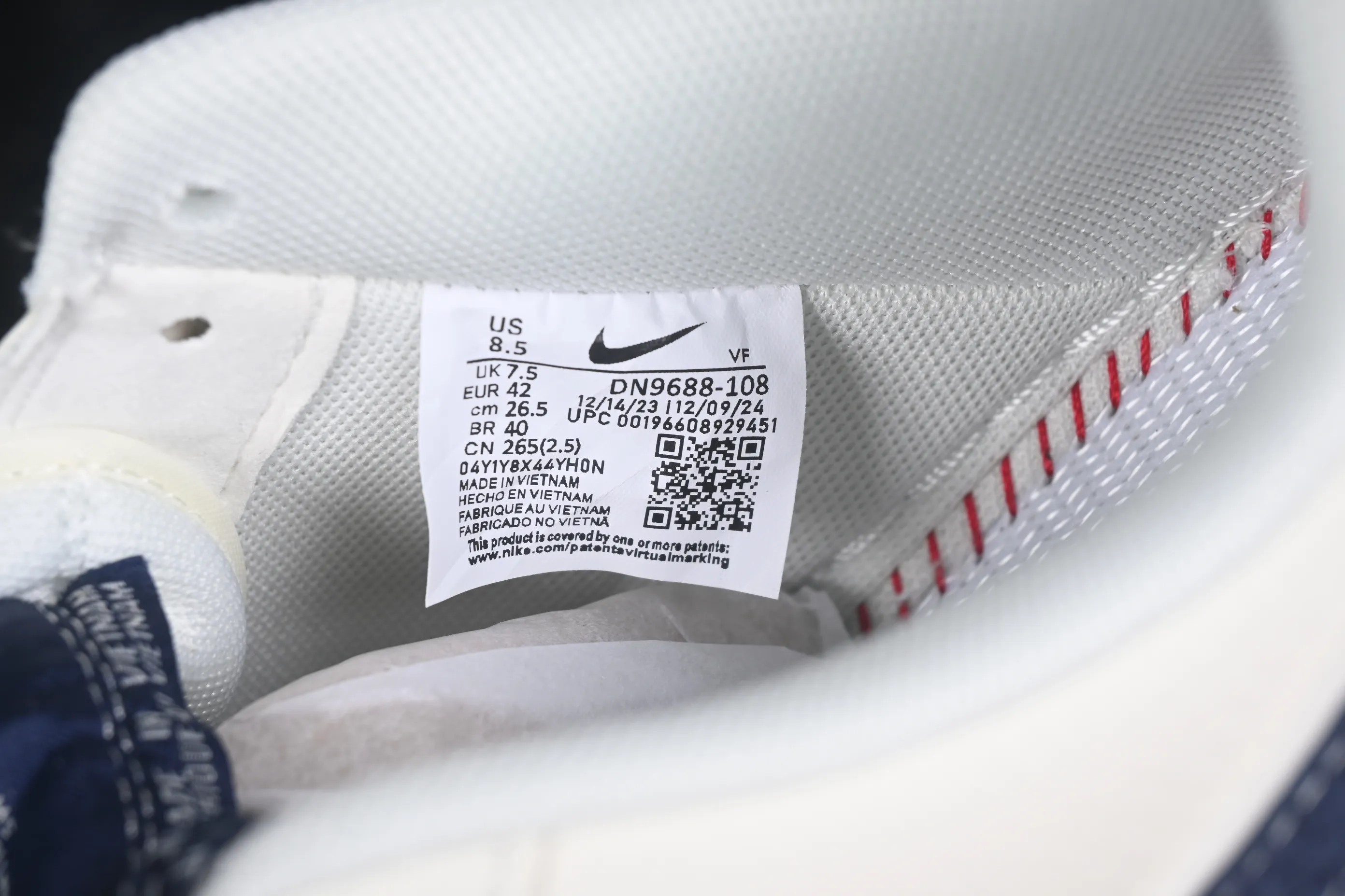 All categories Nk Air Force 1 Air Force series Nk Air Force 1 Low Air Force low-top Nike Air Force 1'07 Low joint model Air Force 1 low-top casual sneakers DN9688-108